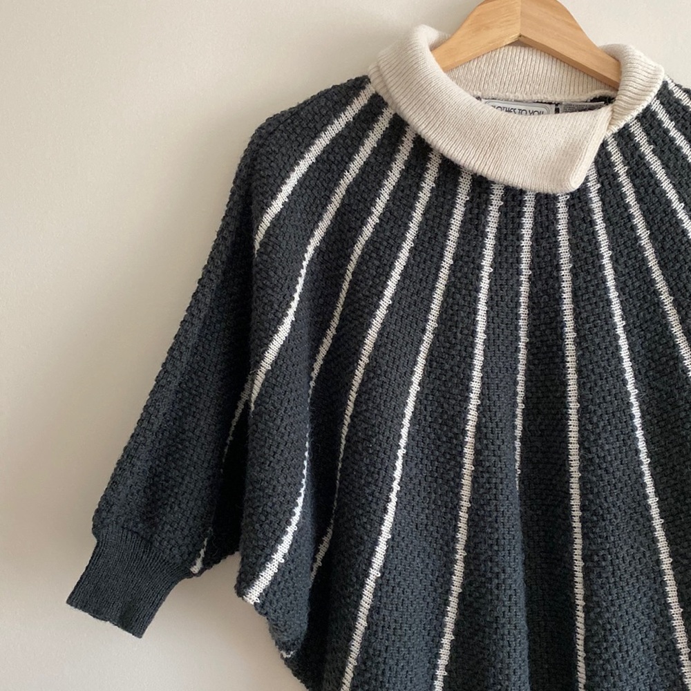 Vintage Bat Wing Sweater